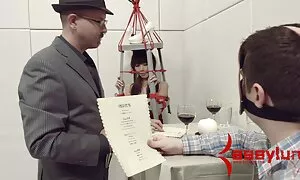 Khiêu dâm trẻ, anh chàng say rượu với hai trạng thái sex nhat ban bo chong nang dau hôn. Loại trans / vợ.